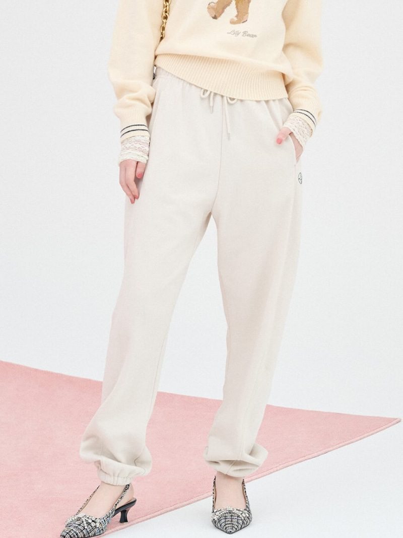 リリーブラウン(Lily Brown) カーブスウェットパンツ