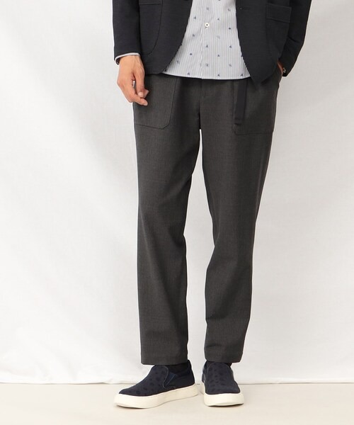 タケオキクチ(TAKEO KIKUCHI) ウェビングベルト ベイカーパンツ