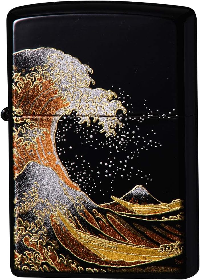 ジッポー(ZIPPO) 蒔絵ZIPPO 波富士 2LA-NAMIFUJI