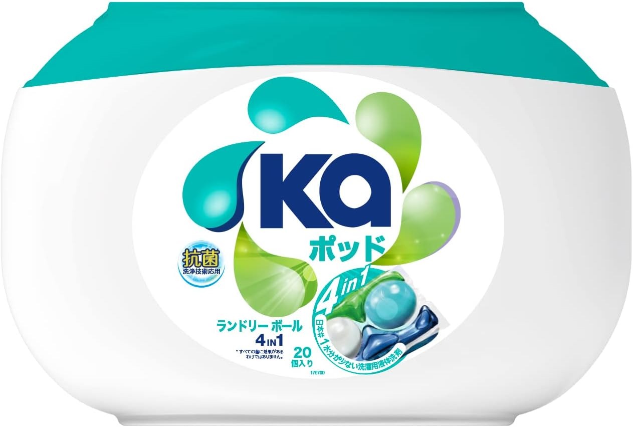 王子製薬 Ka カーポッド 4in1ランドリーボール