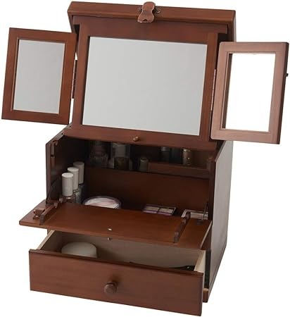 CTNSK 木製 コスメボックス