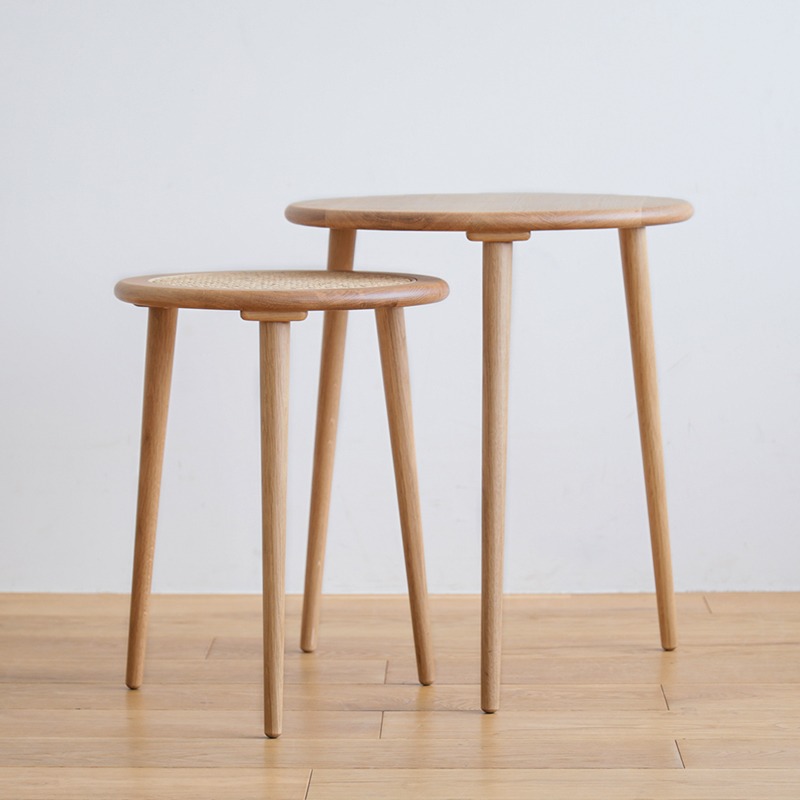 リセノ(Re:Ceno) ネストテーブル RattanMix