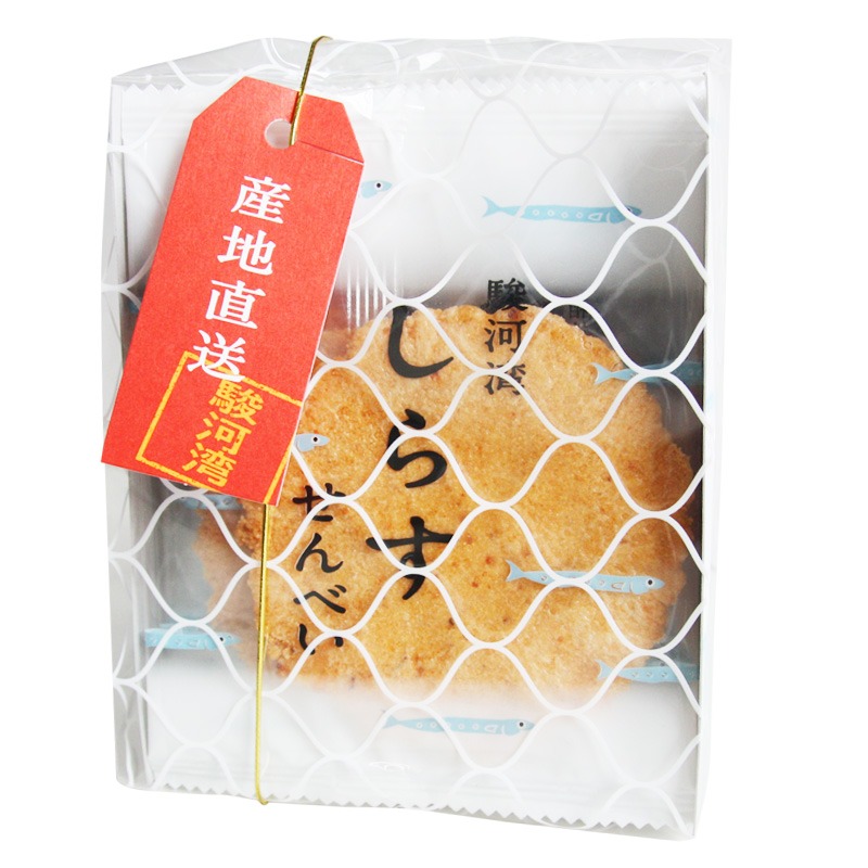 伊豆・村の駅 駿河湾 しらすせんべい