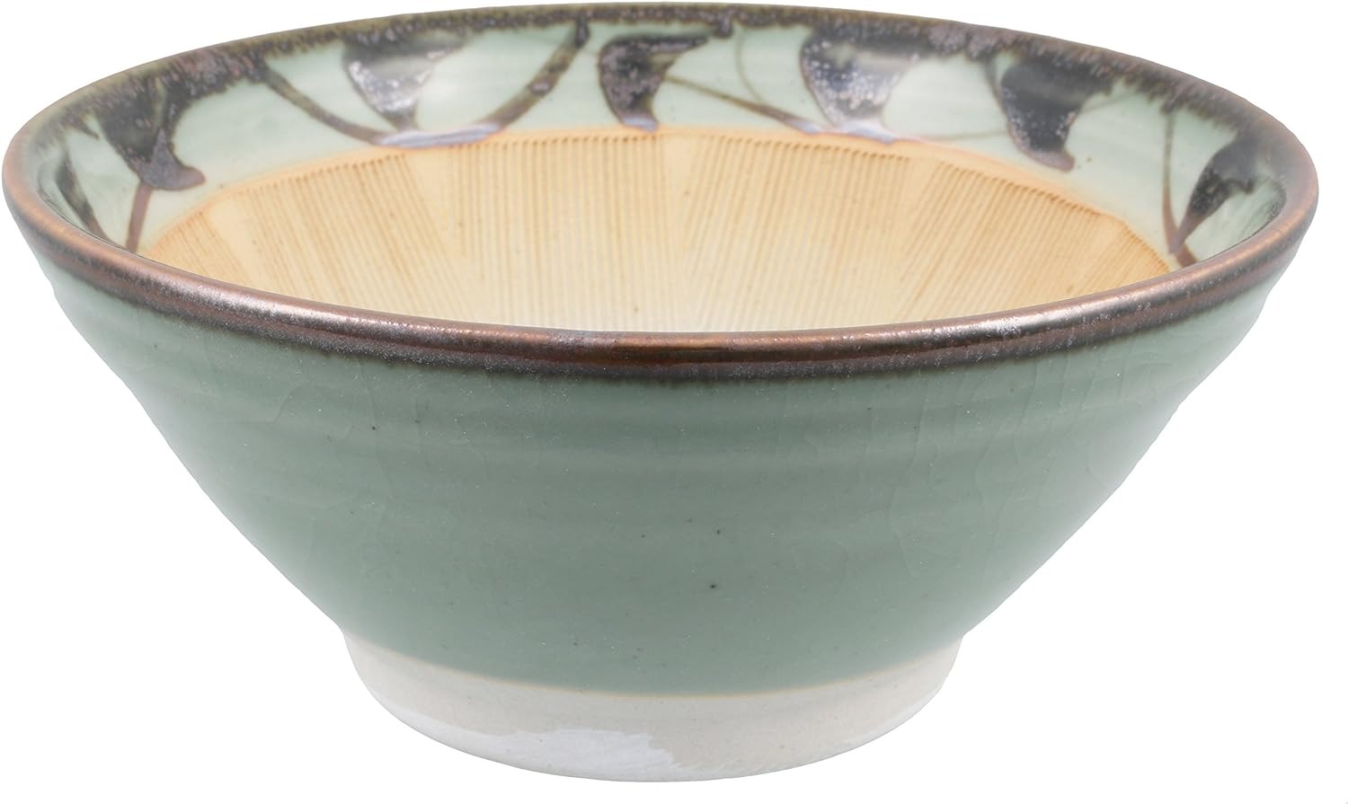 うつわ魯庵 青磁唐草尺スリ鉢 523-0010a