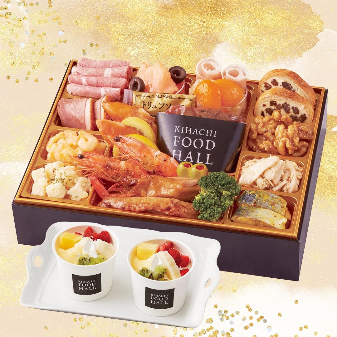 東京青山「KIHACHI」監修 KIHACHI FOOD HALL オードブル＆パフェアイス