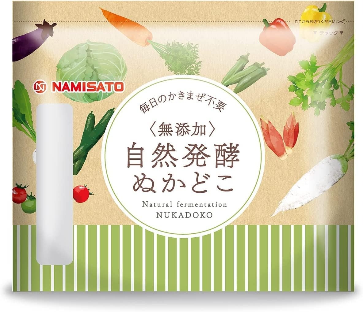 波里(NAMISATO) 無添加 自然発酵 ぬかどこ