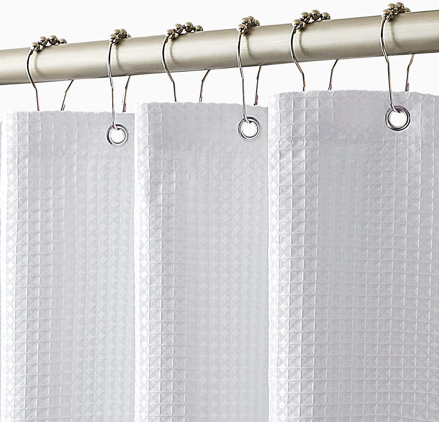 niuli Furlinic ワッフルシャワーカーテン