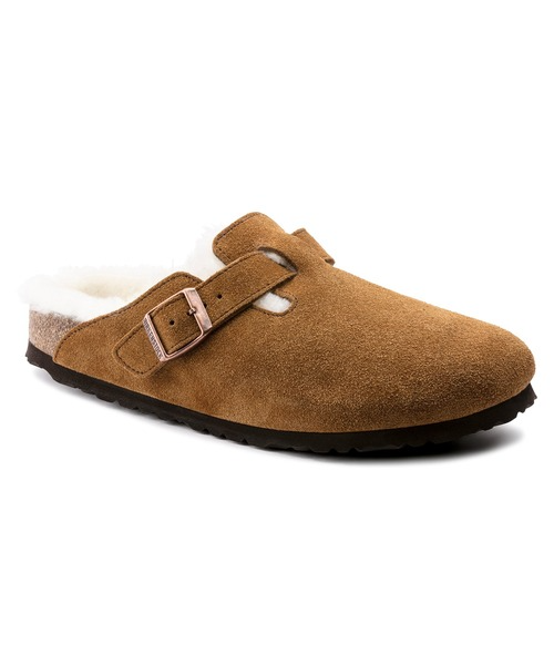 ビルケンシュトック(BIRKENSTOCK) ボストン シアリング スエードレザー