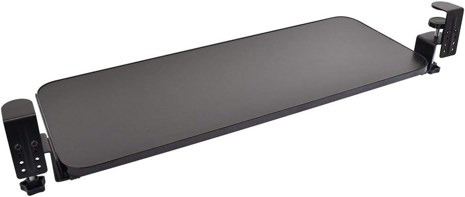 サンコー(THANKO) 後付けできるデスク収納 スライド式キーボードトレイ2 SCTAKTBK