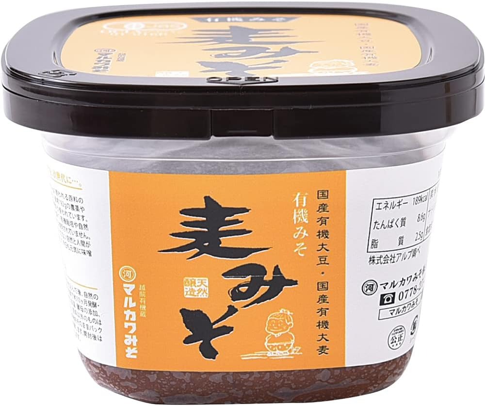 マルカワみそ 有機みそ 麦みそ