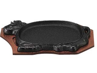 中部コーポレーション(CHUBU)トキワ鉄器 ステーキ皿 アニマル 312