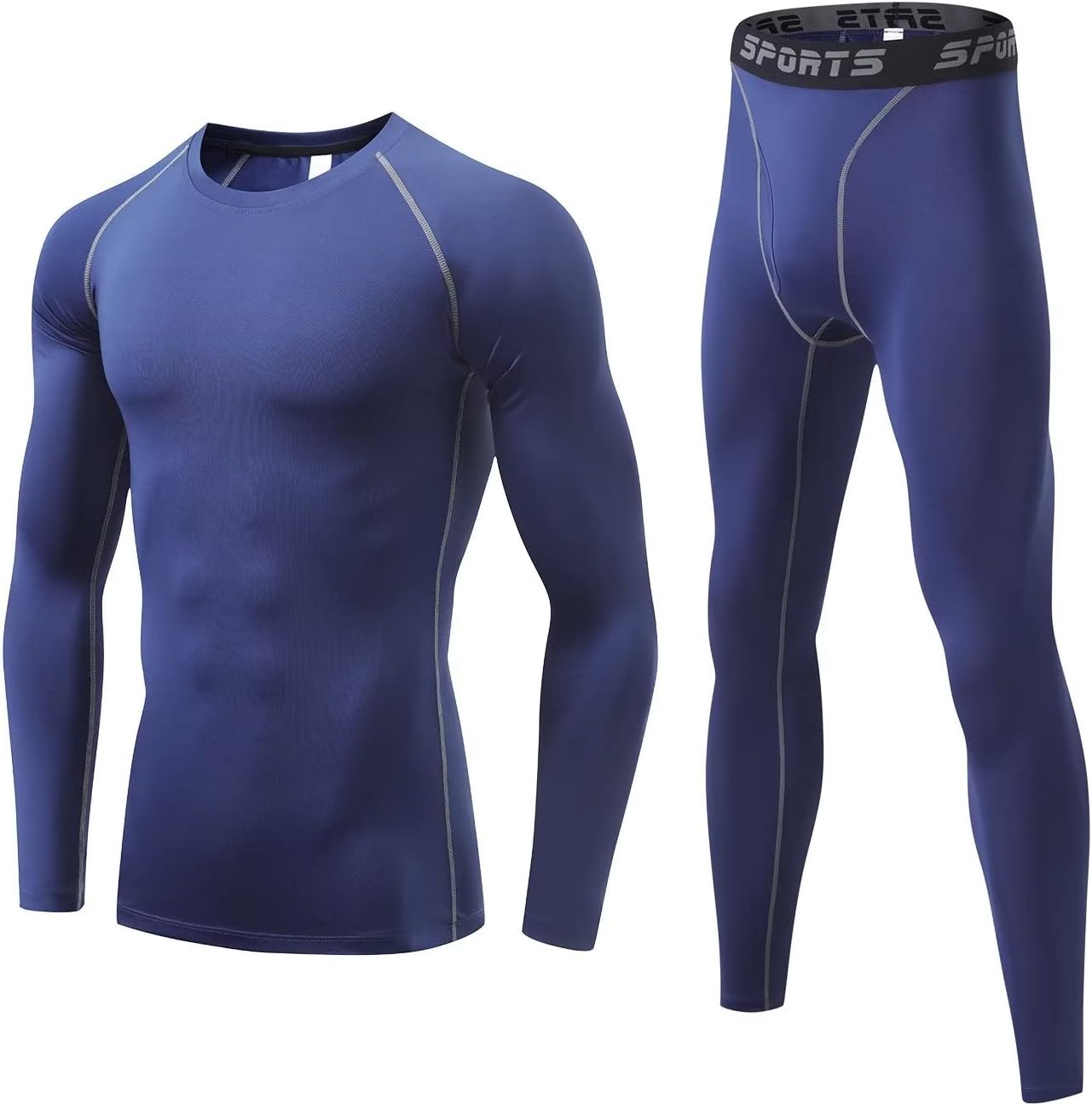 Muxuryee スポーツインナー メンズ 上下セット