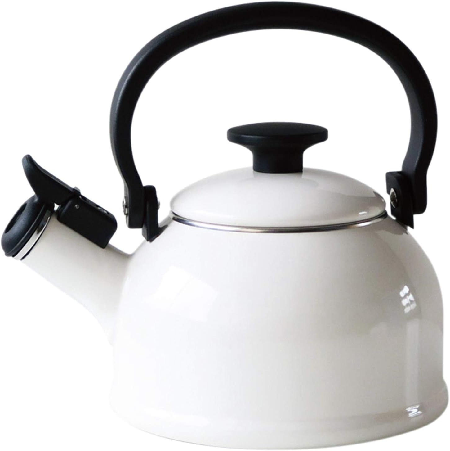 富士ホーロー(FUJIHORO) コットンシリーズ 1.6L笛吹きケトル CTN-1.6WK