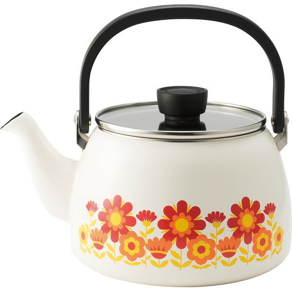 富士ホーロー(FUJIHORO) メモリーズ 2.5Lケトル FJ-2.5K