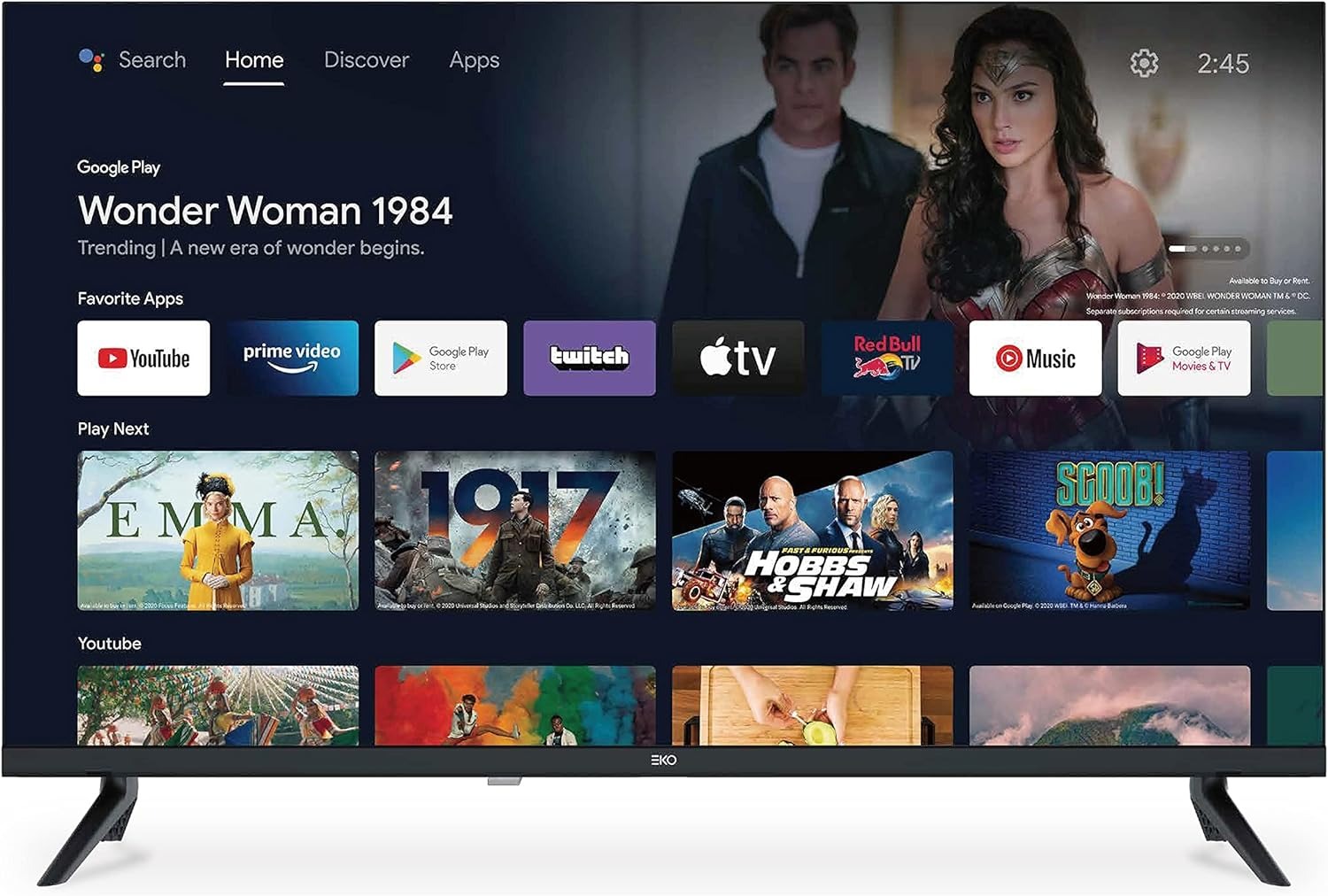 ユニテク(UNITECH) アンドロイドモニターテレビ 32V型 K3200HSG-E