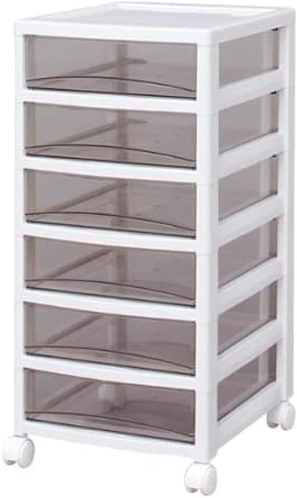 アイリスオーヤマ(IRIS OHYAMA) スーパークリアチェスト 浅型引出し6段 B4 SCE-600