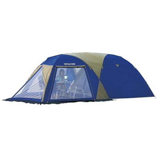 キャプテンスタッグ(CAPTAIN STAG) オルディナスクリーンツールームドームテント5~6人用 キャリーバッグ付 M-3117