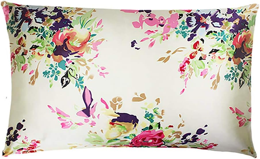 シルベンダー(SIL-VENDER) 16匁両面シルク枕カバー 柄 sz16002