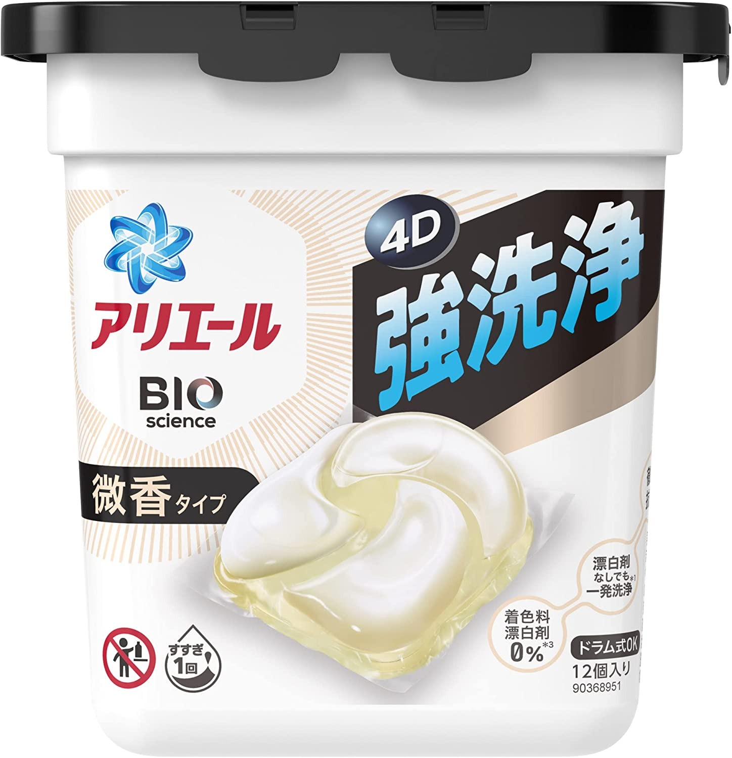 プロクター・アンド・ギャンブル(P&G) アリエール ジェルボール 4D 微香タイプ