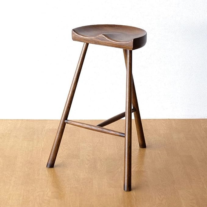 ギギliving オーク鞍型スツール70 diz2937