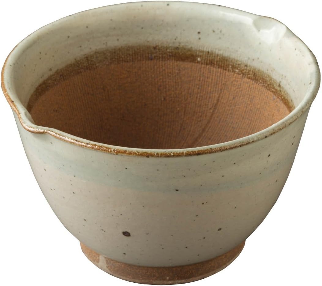 光陽陶器 白縦型すり鉢L 3〜4人用