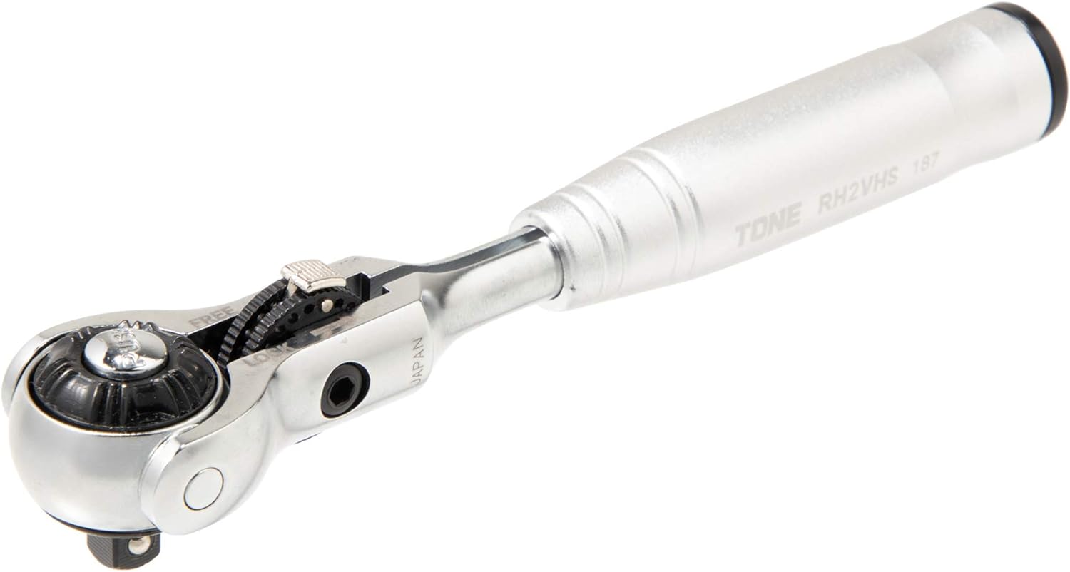トネ(TONE) ショートスイベルラチェットハンドル ホールドタイプ RH2VHS