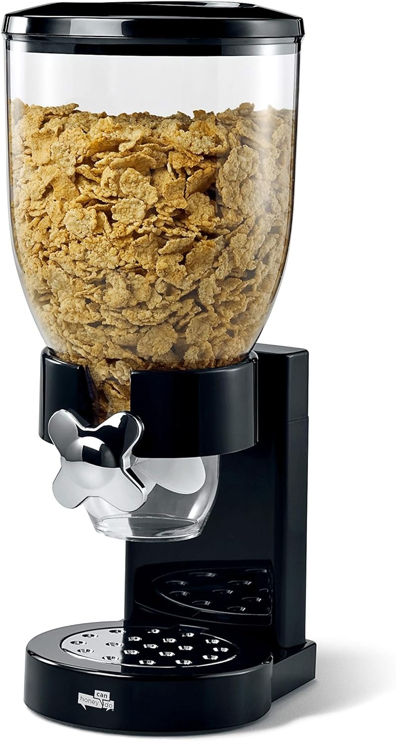 Honey-Can-Do Cereal Dispenser with Portion Control 3.5L