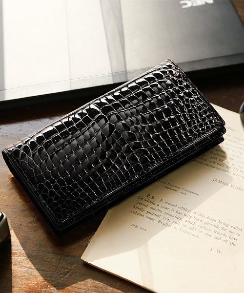 三京商会 ナイル クロコダイル 無双 長財布