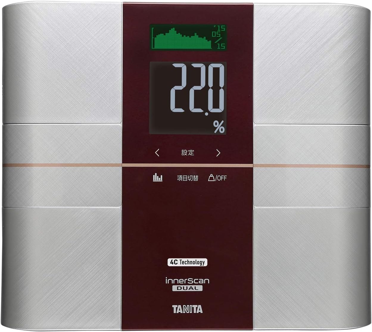 タニタ(TANITA) デュアルタイプ体組成計 インナースキャンデュアル RD-504