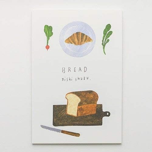 表現社 西淑 はがき箋 BREAD