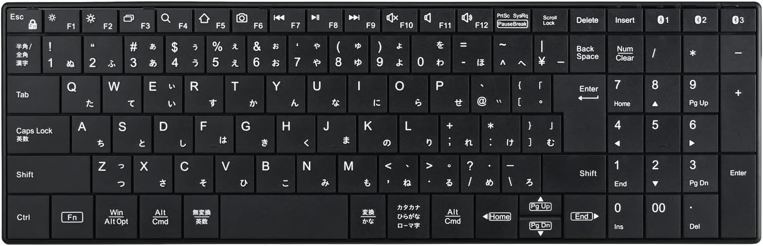 バッファロー(BUFFALO) Bluetooth 5.0 対応 コンパクトキーボード BSKBB325 2022