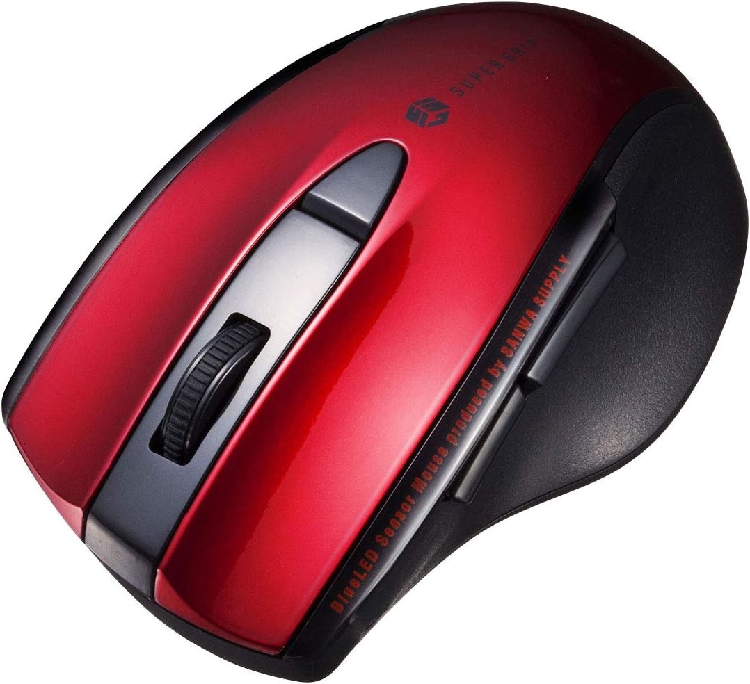 サンワサプライ(SANWA SUPPLY) 静音BluetoothブルーLEDマウス MA-BTBL167 2020