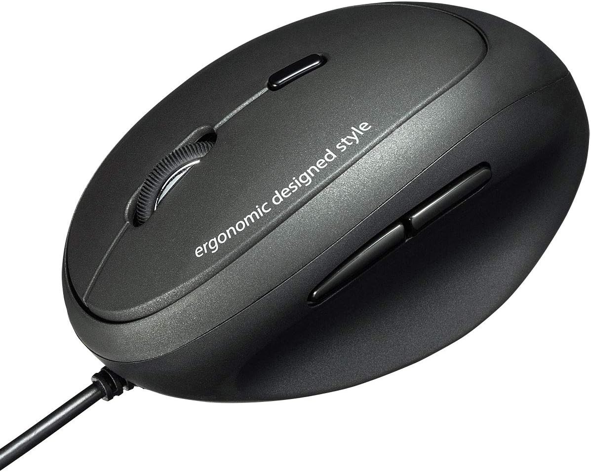 サンワサプライ(SANWA SUPPLY) 有線エルゴノミクスマウス MA-ERG16 2019