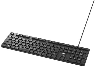 バッファロー(BUFFALO) 静音フルキーボード BSKBU320BK