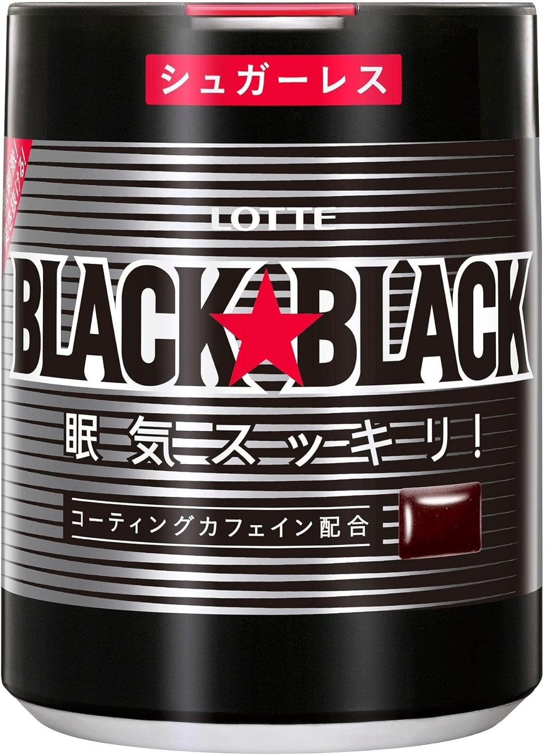 ロッテ(LOTTE) ブラックブラック粒ワンプッシュボトル