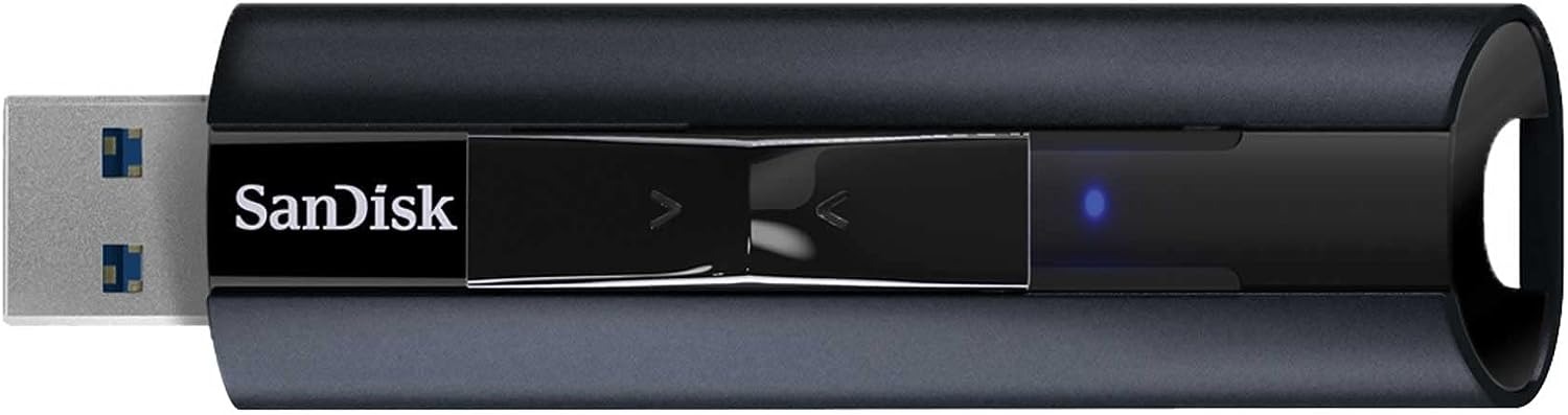 サンディスク(SanDisk) サンディスク エクストリーム プロ USB 3.2 ソリッドステート フラッシュドライブ SDCZ880-128G-J46 2023