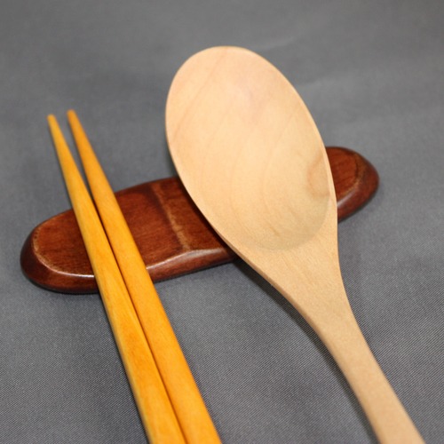 みよし漆器本舗 楠木 カトラリー レスト HA-19