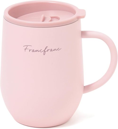 フランフラン(Francfranc) フタ付き ステンレスサーモマグ