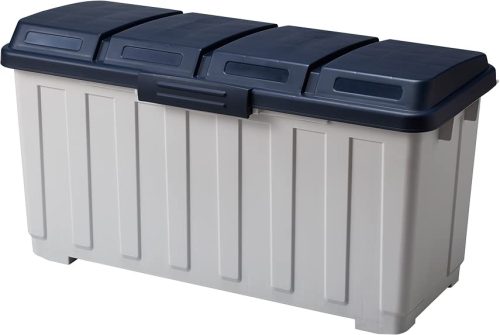 アスベル 4分別ダストボックス 分別用仕切付き 120L A6653