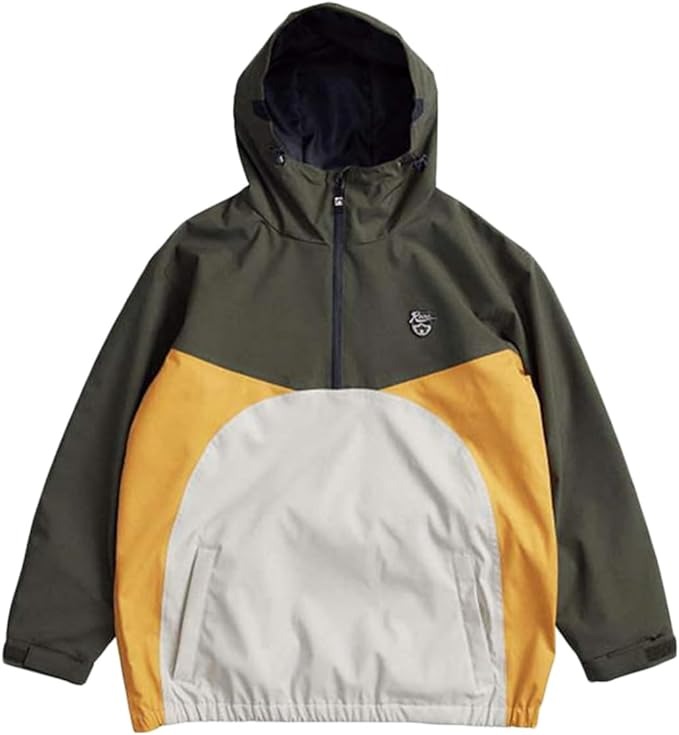 REW スノーボードウェア XL 黒/黄色/オレンジ/青 REW スノーボードウェア XL 黒/黄色/オレンジ/青 REW