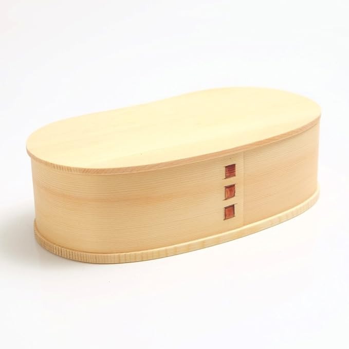 みよし漆器本舗 曲げわっぱ そら豆型 mw-115