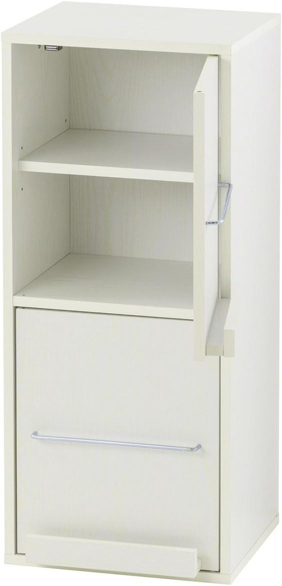 ぼん家具 扉付きカラーボックス ABR920138