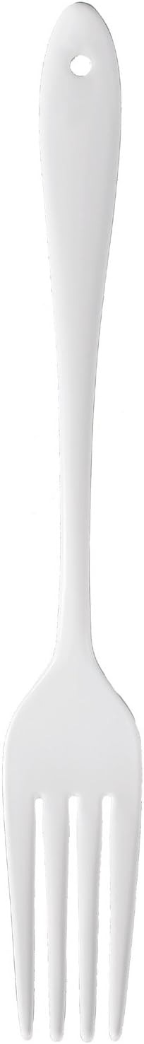 ワダコーポレーション(WADA CORPORATION) ホーローカトラリー ナポリ ホワイト デザートフォーク