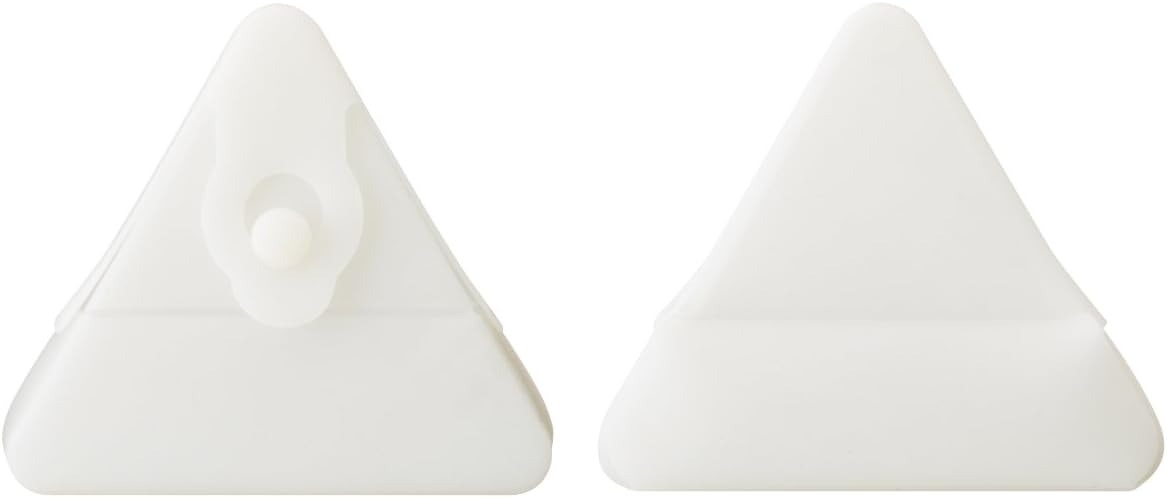 スケーター(Skater) シリコンおにぎりラップ 2個 ホワイト SLOR1