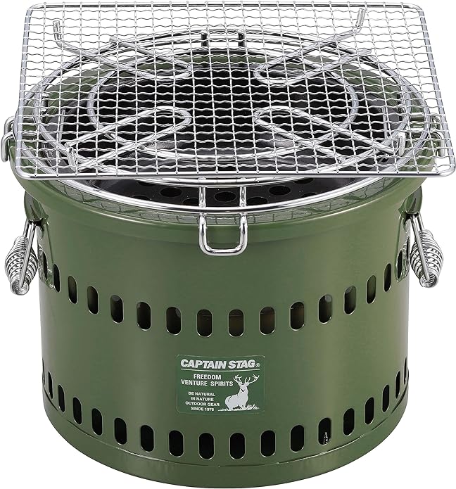 キャプテンスタッグ(CAPTAIN STAG) ポータブル 水冷七輪 UG-90