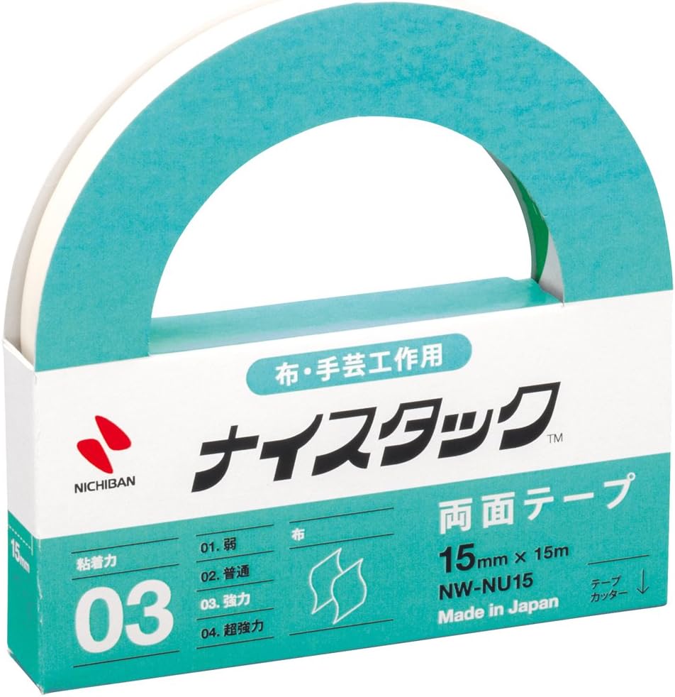 ニチバン ナイスタック 布・手芸工作用 NW-NU15