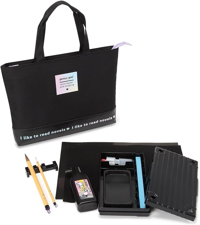 モリベクリエーション 書道セット×レッスンバッグ MS-12-GE