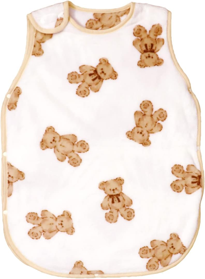 un doudou フランネル スリーパー テディベア