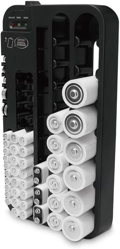 マクロス 電池チェッカー付き 電池収納ケース MCZ-190