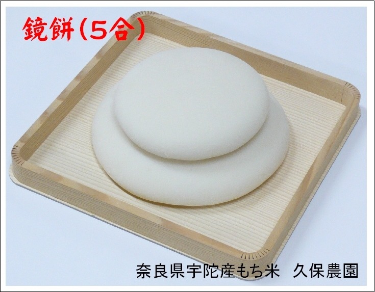 花の郷 滝谷花しょうぶ園 鏡餅 5合